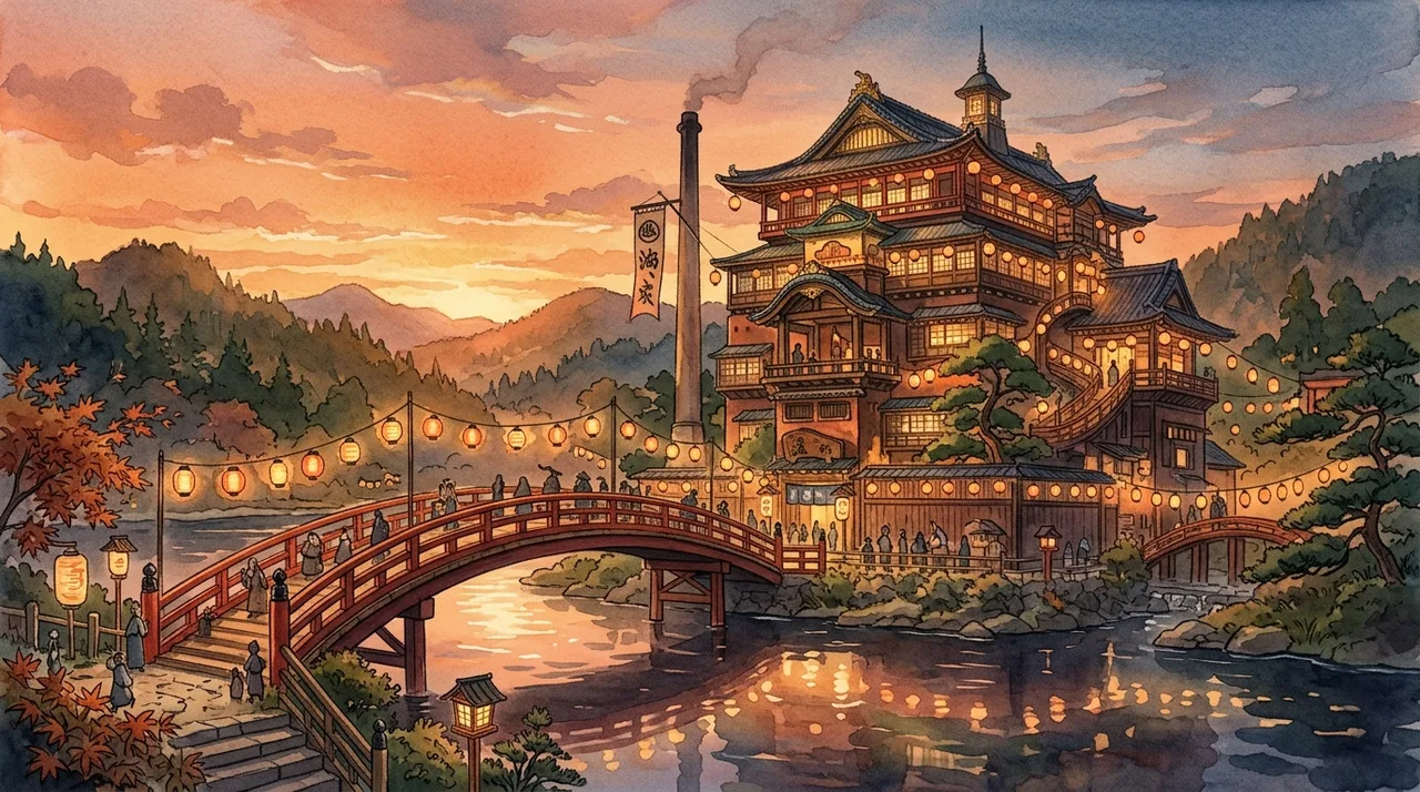 Twilight Bathhouse